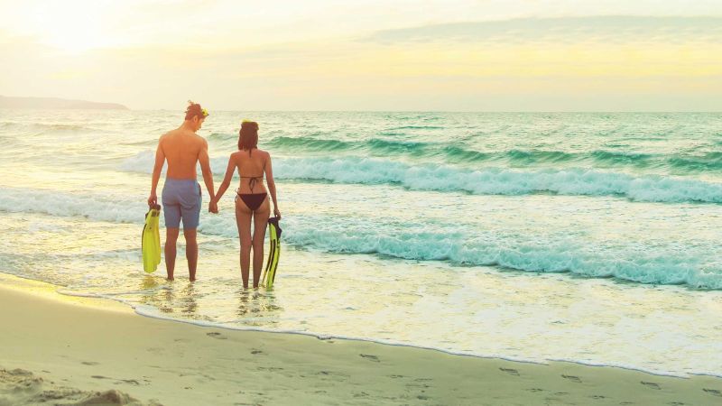 Couple Beach