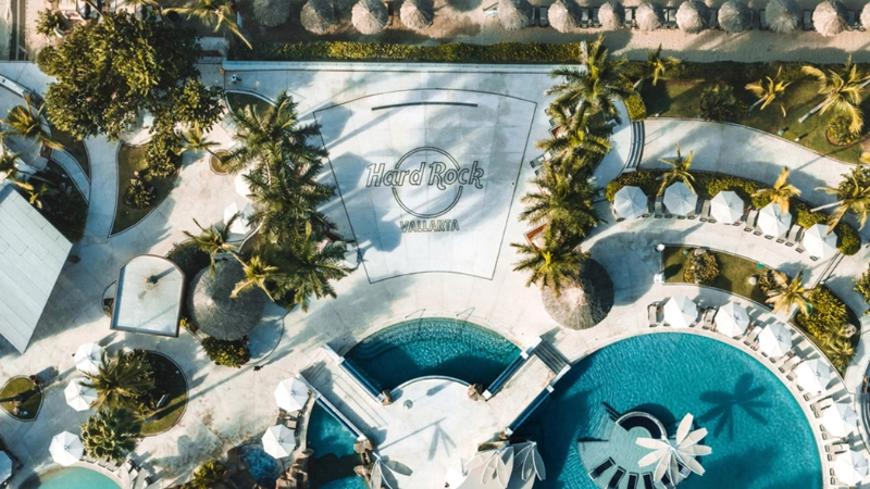 Hard Rock Hotel Vallarta Aerial View