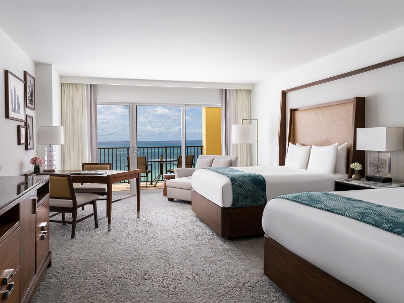 Oceanfront Double Queen Room