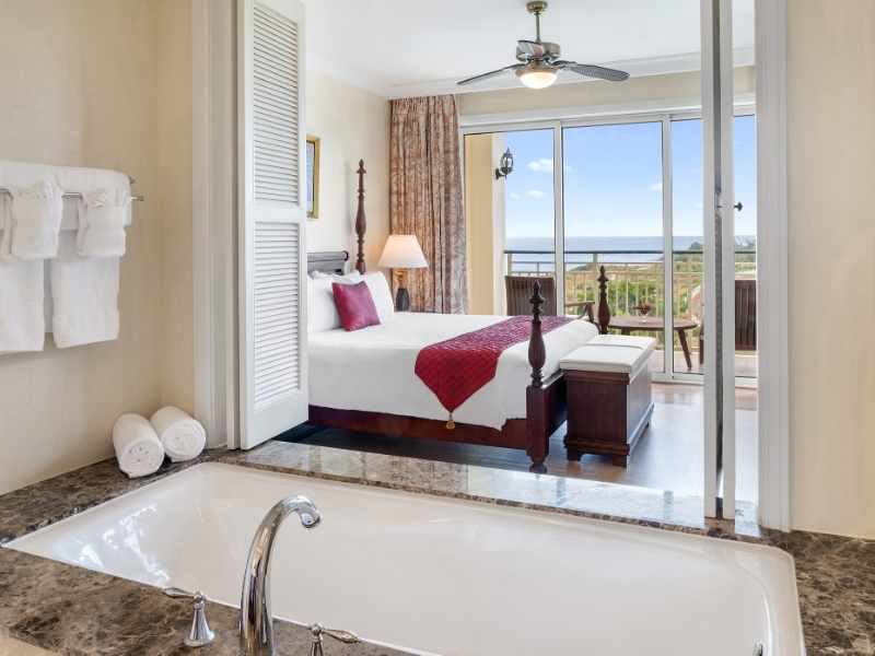 Two Bedroom Ocean View Suite Master Bathroom