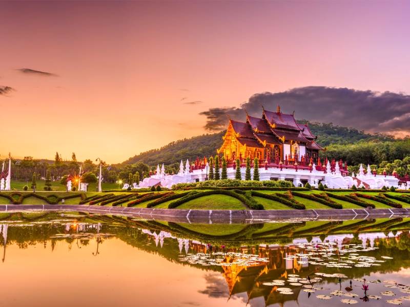 Royal Flora Ratchaphruek Park Chiang Mai