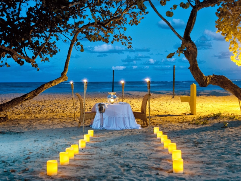 Romantic Beach Setup