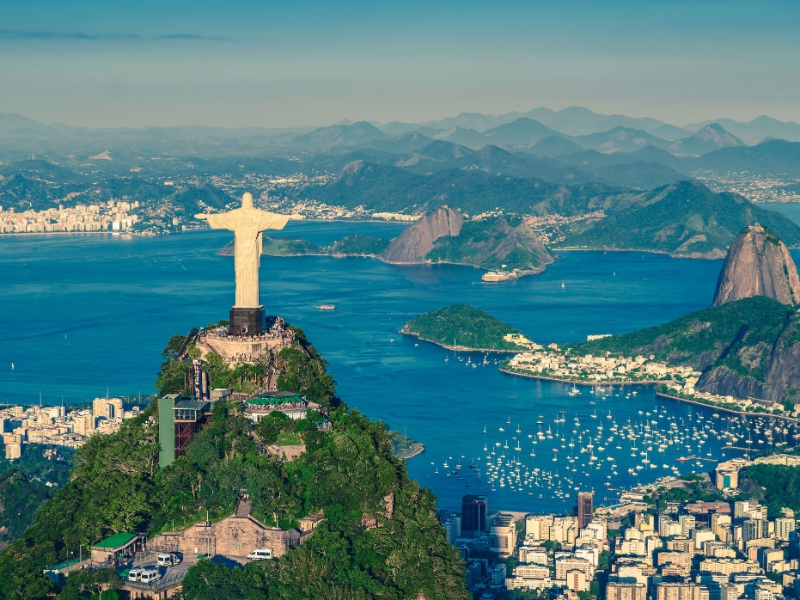 Corcovado Mountain and Christ the Redeemer