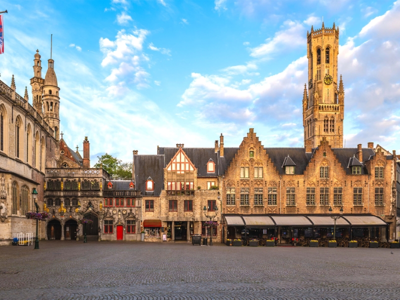 Belgium Bruges Basilica of the Holy Blood