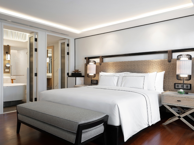 The Level President Suite bedroom