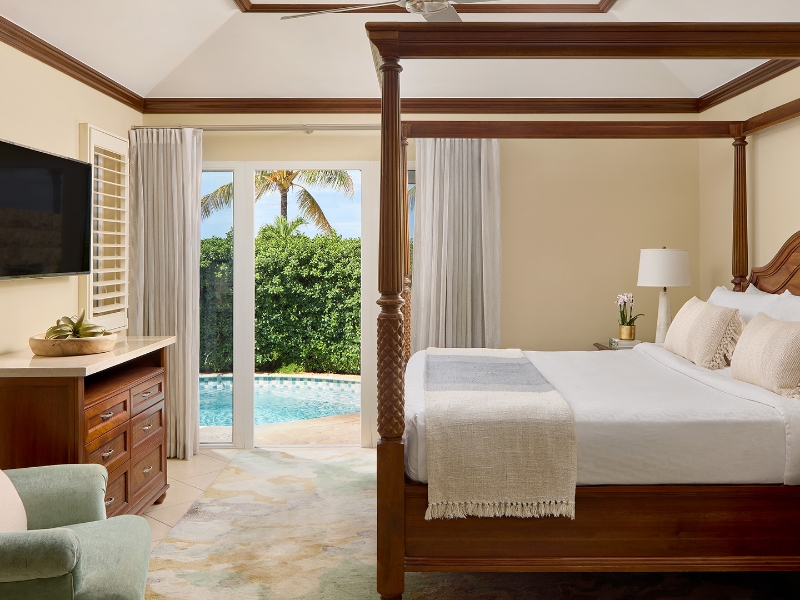 Mediterranean One Bedroom Butler Villa Private Pool Bedroom