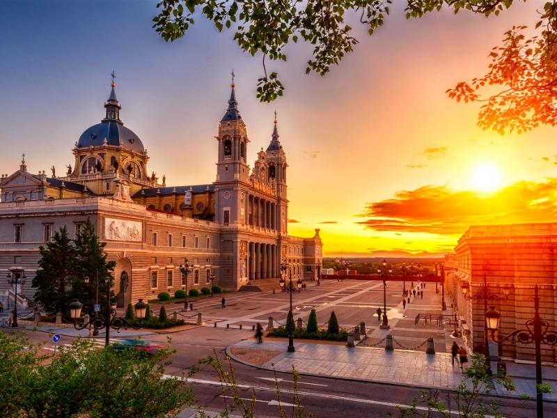 Cathedral Santa Maria la Real de La Almudena Madrid