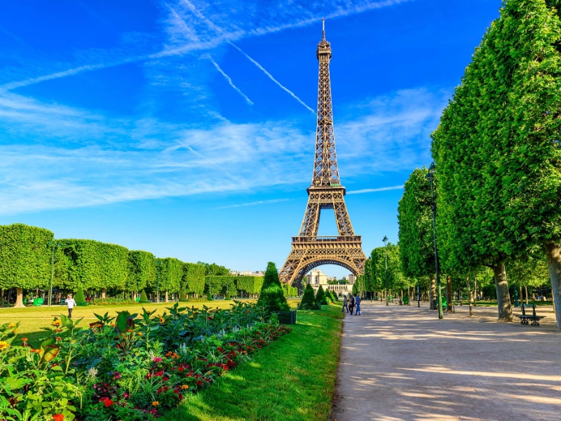 Eiffel Tower Champ de Mars