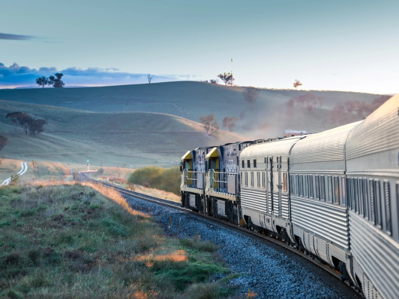 Indian Pacific Rail Journey Australia