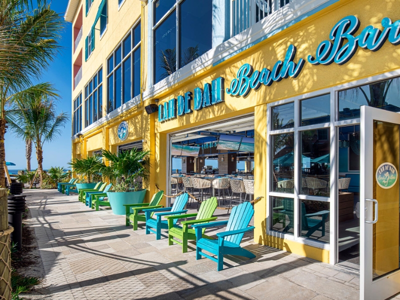 Lah De Dah Beach Bar Exterior