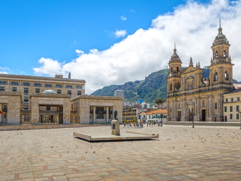 Bogota Plaza de Bolivar