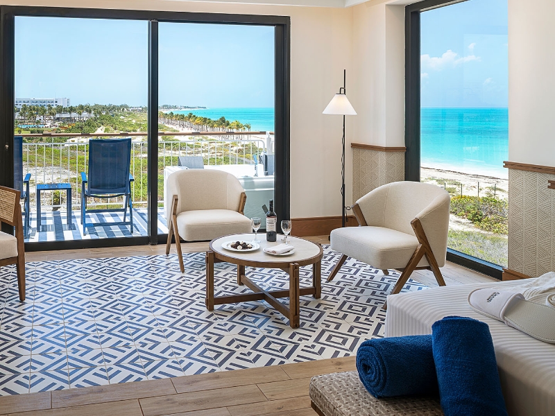 Privilege Junior Suite seating area