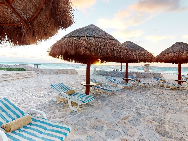 Pool Chairs and Beach