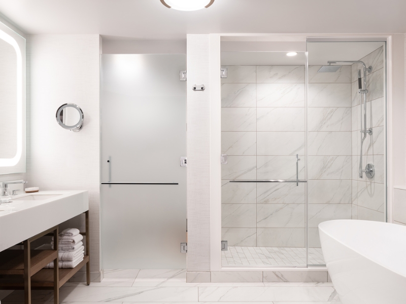 Bathroom with Separate Tub and Shower