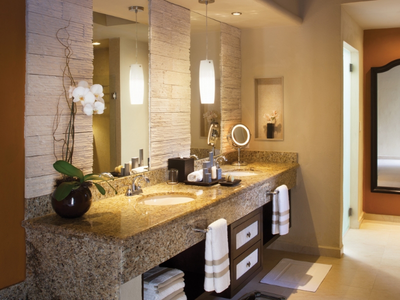 Infinity Pool Swim Up Suite Restroom