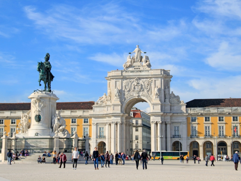 Praca do Comercio Lisbon Portugal