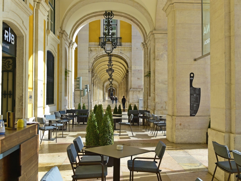 Pousada de Lisboa esplanada