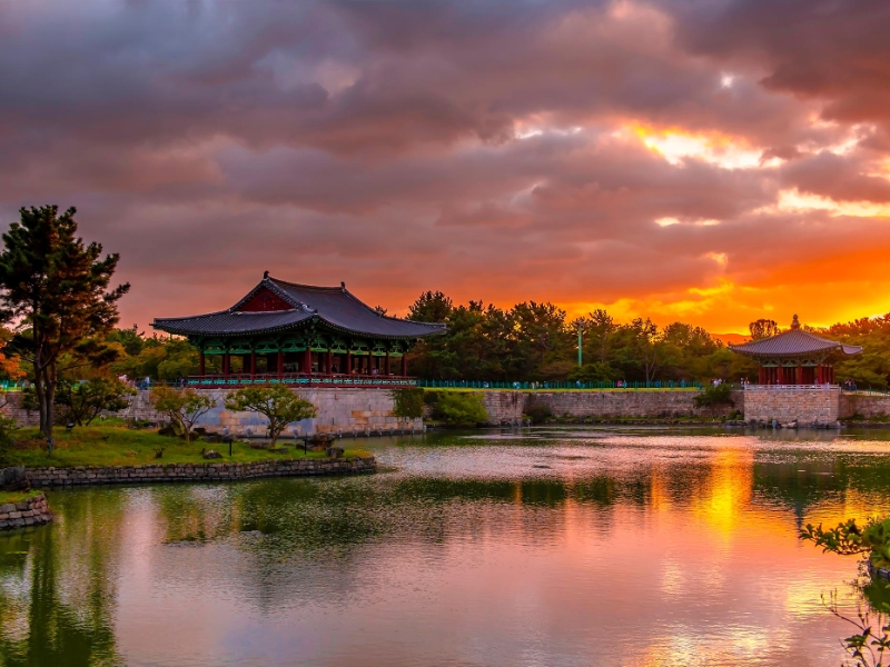 Donggung Palace and Wolji Pond Gyeongju