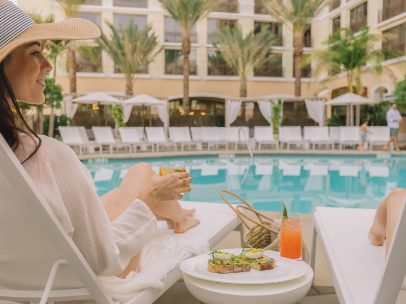 Family Pool Relaxation