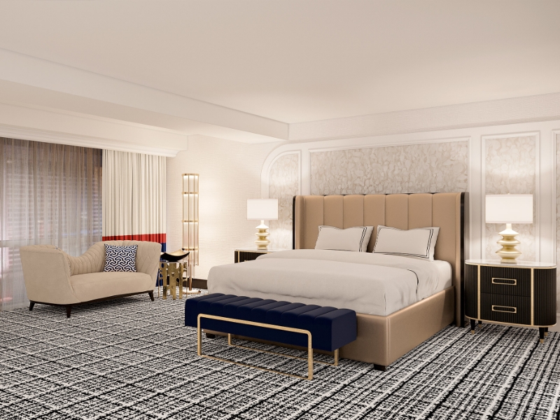 Paris Versailles Executive Suite Bedroom