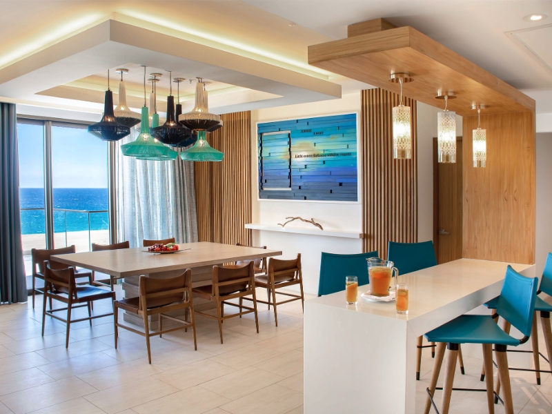 Ocean Front Living Area