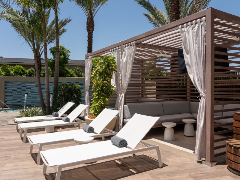 Outdoor Pool Cabana