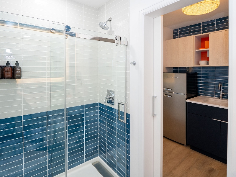 One Bedroom Suite Shower