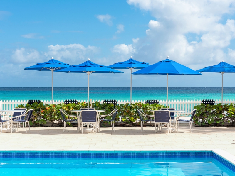 Main Pool south west corner