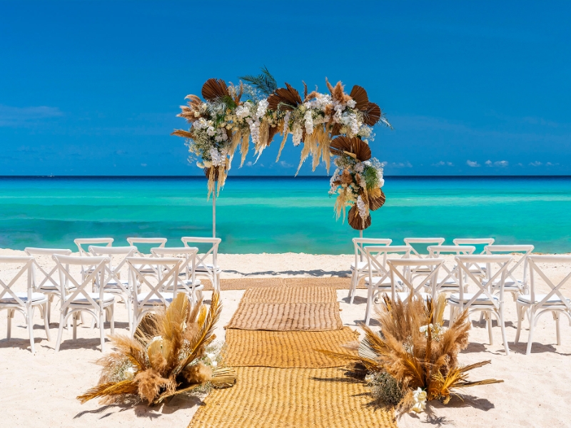 Beach Ceremony Setup