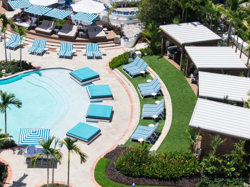 Grand Cabanas Top View