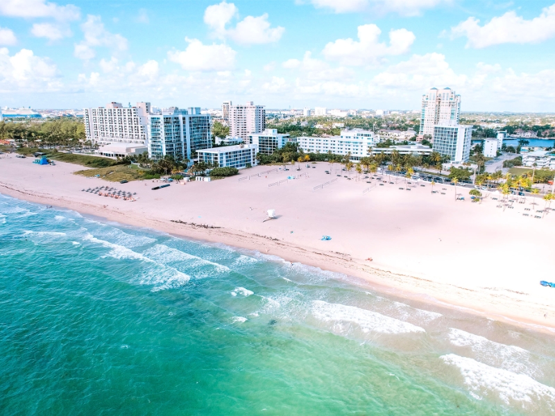 Aerial View of Hotel