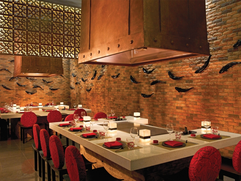 Himitsu Teppanyaki Tables