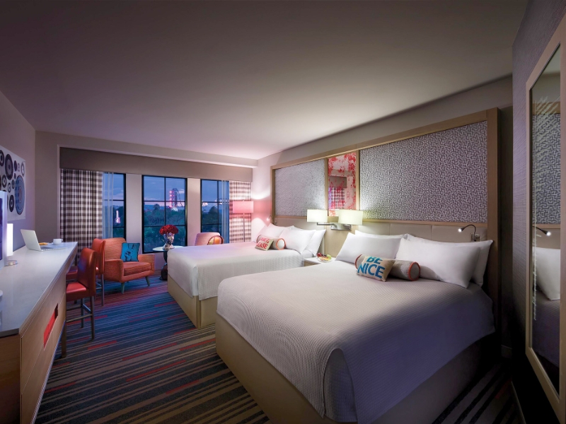 Standard Two Queen Guest Room