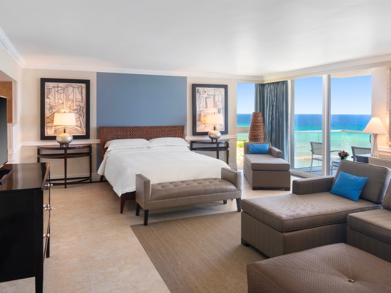 Oceanfront Prime Ministers Suite Bedroom