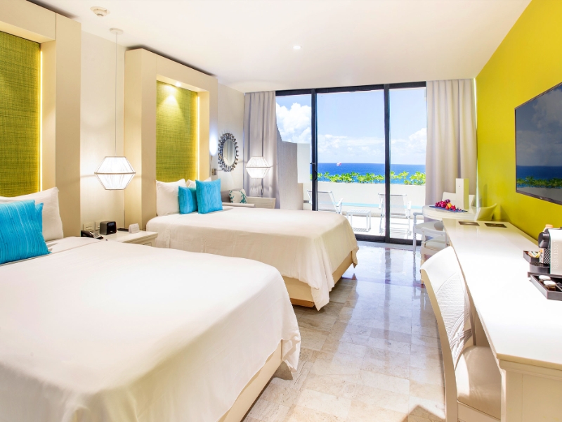 The Reserve Paradisus Junior Suite Ocean View Double Beds