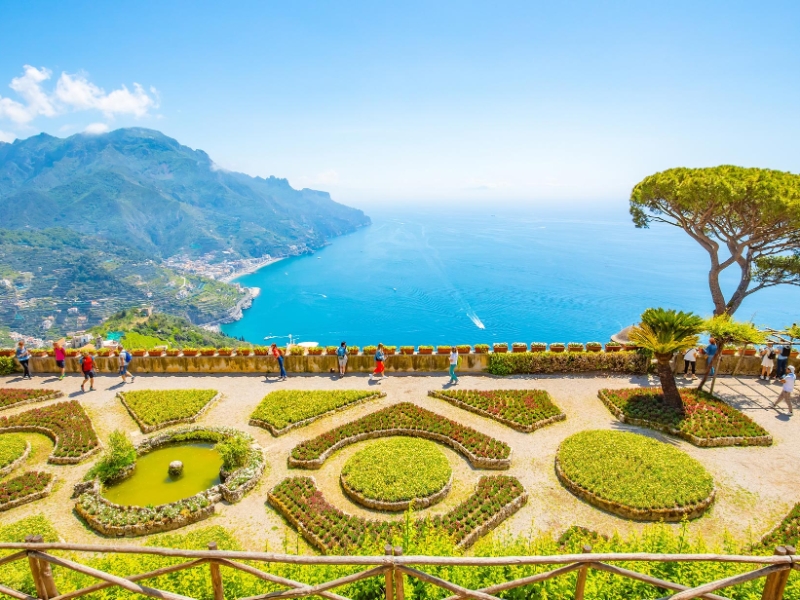 View from Ravello Amalfi