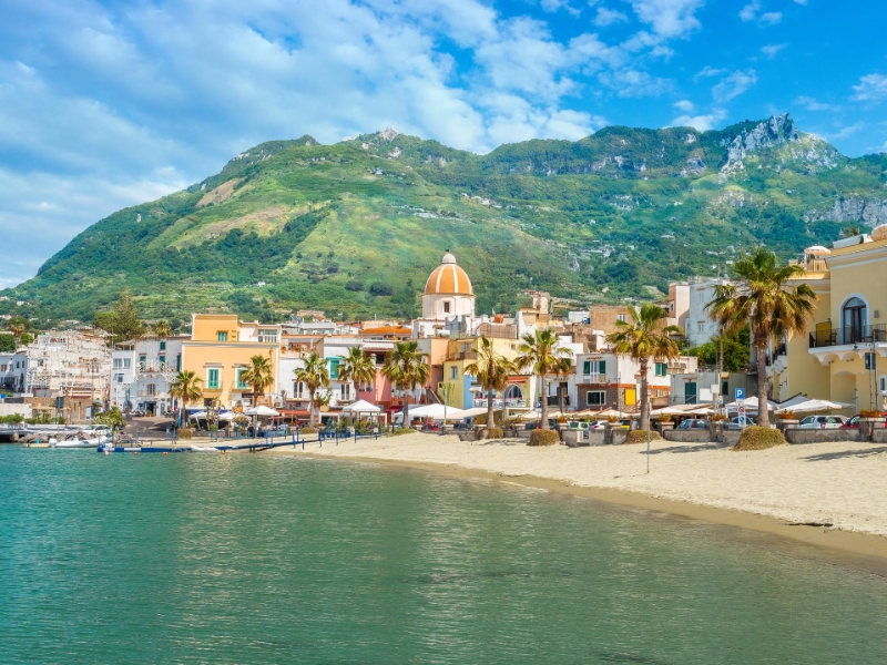 Ischia beach Italy