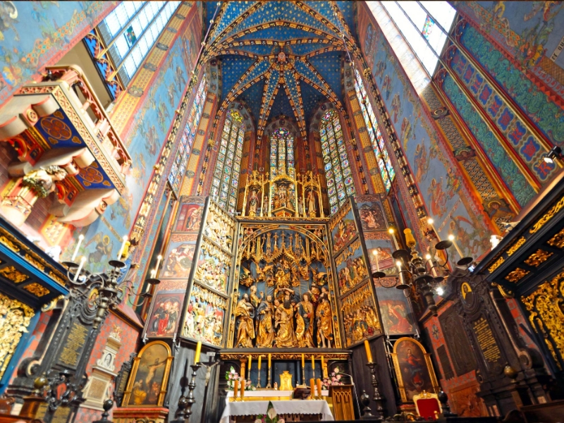 St Marys Basilica Krakow