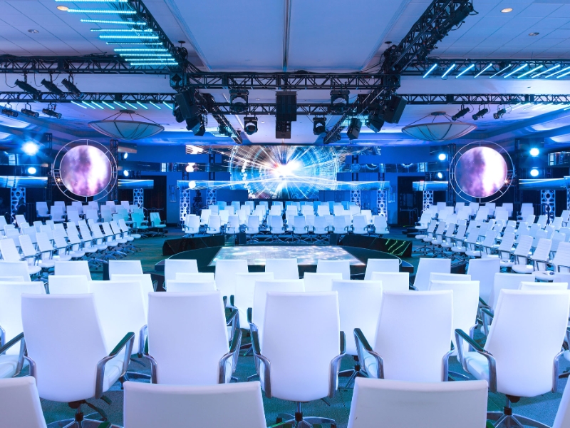 Grand Ballroom Event Setup