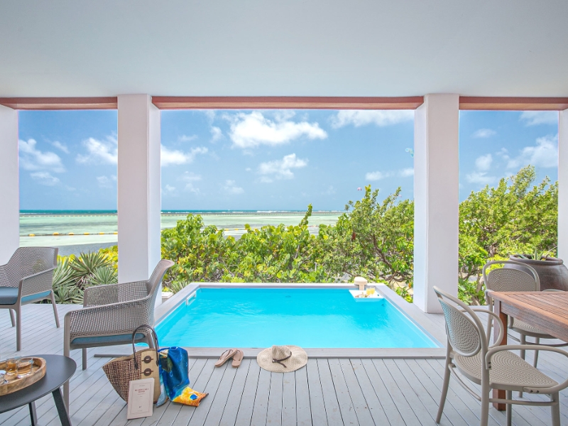 Sea View Room with Pool