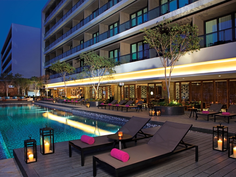 Pool Sensory building