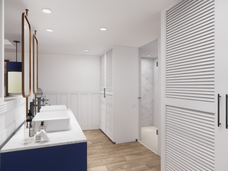 Bungalow Suite Ocean Front Swim out Bathroom