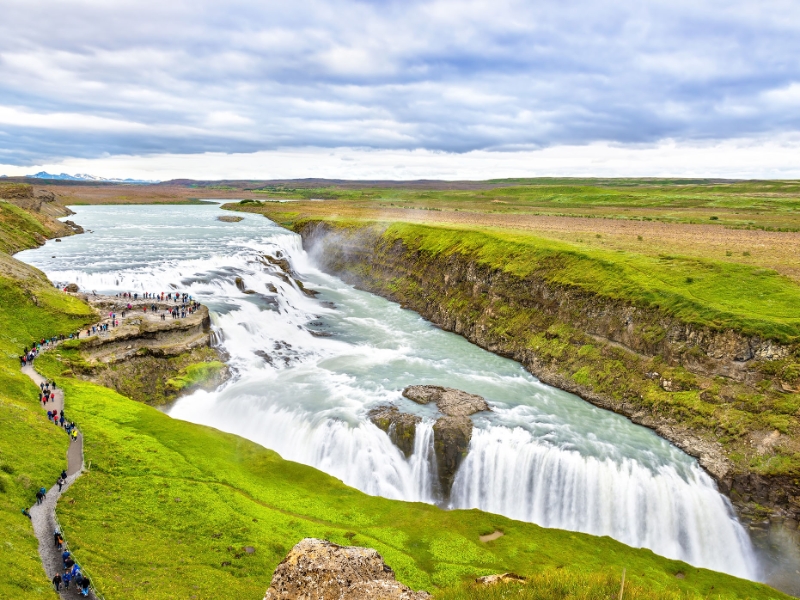 Gullfoss Waterfall