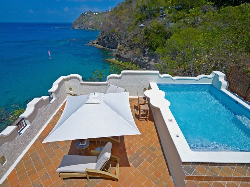 Ocean View Villa Suite with Pool and Roof Terrace