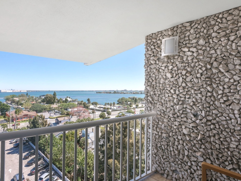 Boca Ciega Bay View Balcony