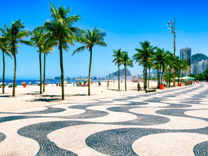 Copacabana Beach Rio de Janeiro