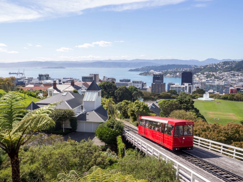 Wellington cable car New Zealand