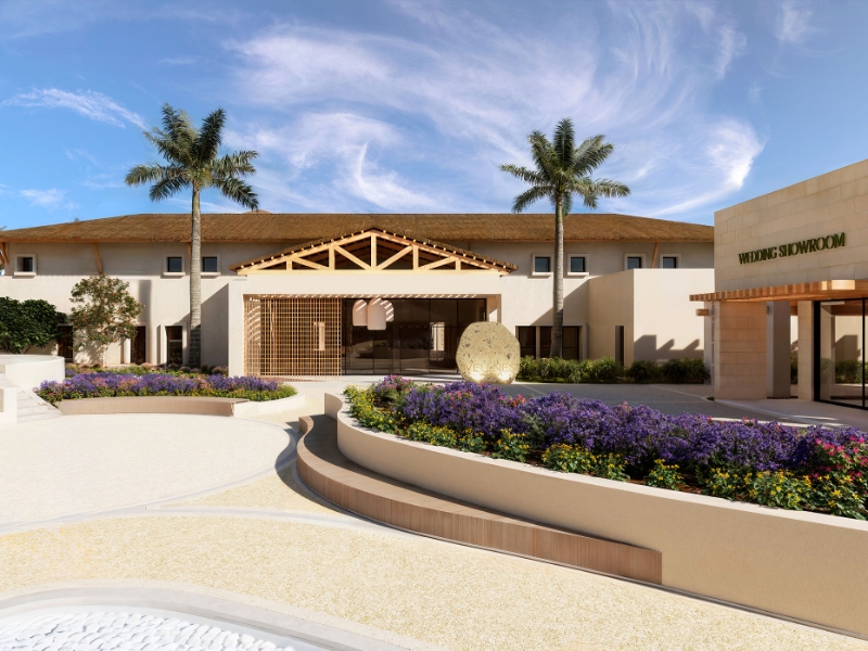 Entrance Spa Wedding Showroom