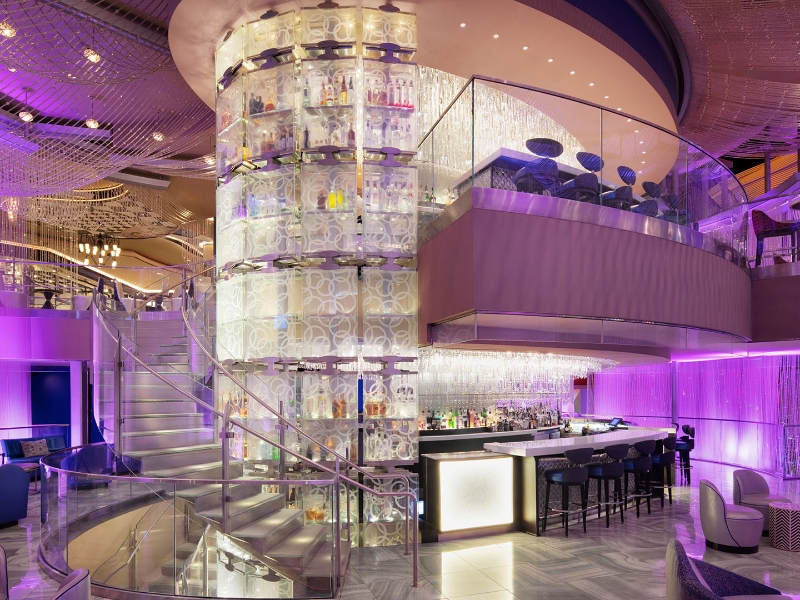 The Chandelier Staircase