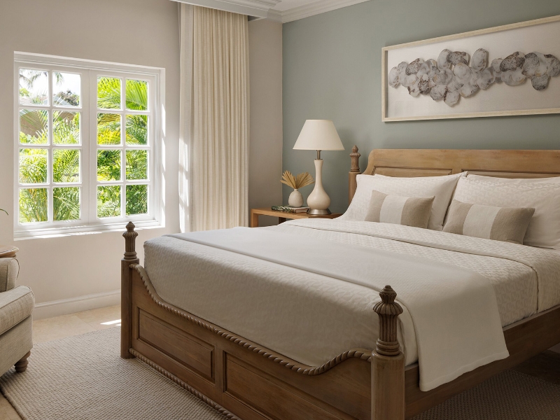 Oceanview One Bedroom Poolside Butler Villa Suite Bedroom